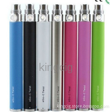 2014  ego Twist Battery 900mah Variable Voltage ego battery Free OEM